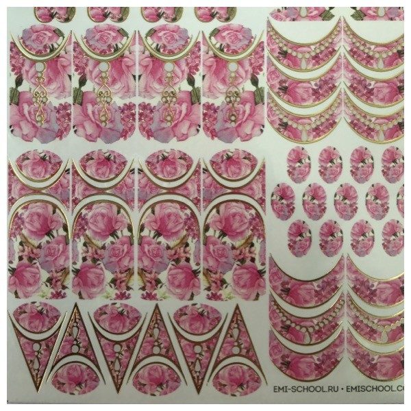 Naildress Slider Design Tender Roses