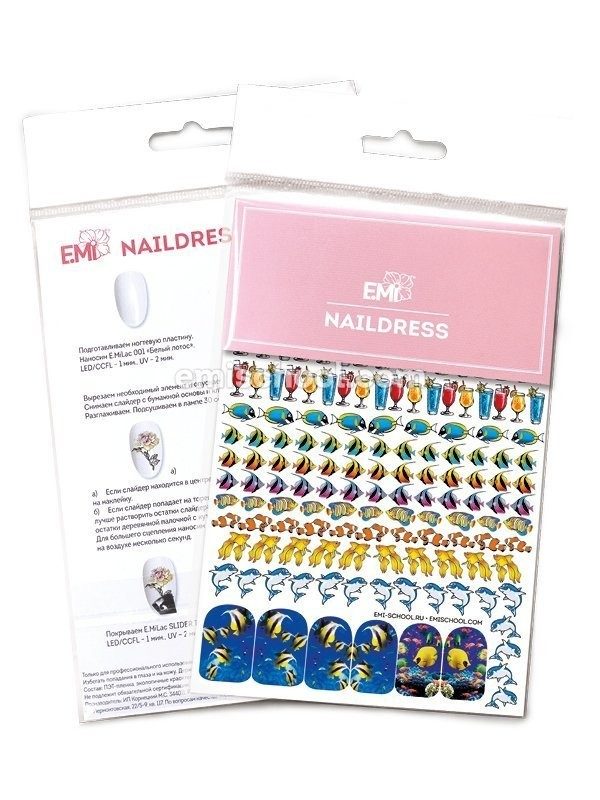 Naildress Slider Design Nr. 9 Fish