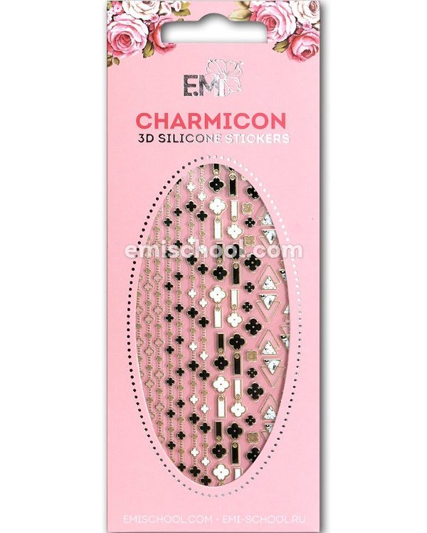 Charmicon 3D Silicone Stickers Chain MIX nr59