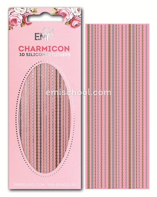 Charmicon 3D Silicone Stickers Chain nr 6