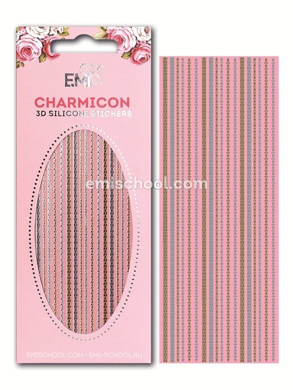 Charmicon 3D Silicone Stickers Chain nr 6